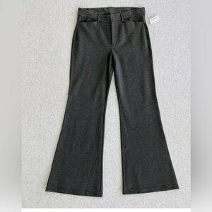 Old Navy Pants Stevie Trouser Flare Womens 12 Gray Career Office High Waisted🩵